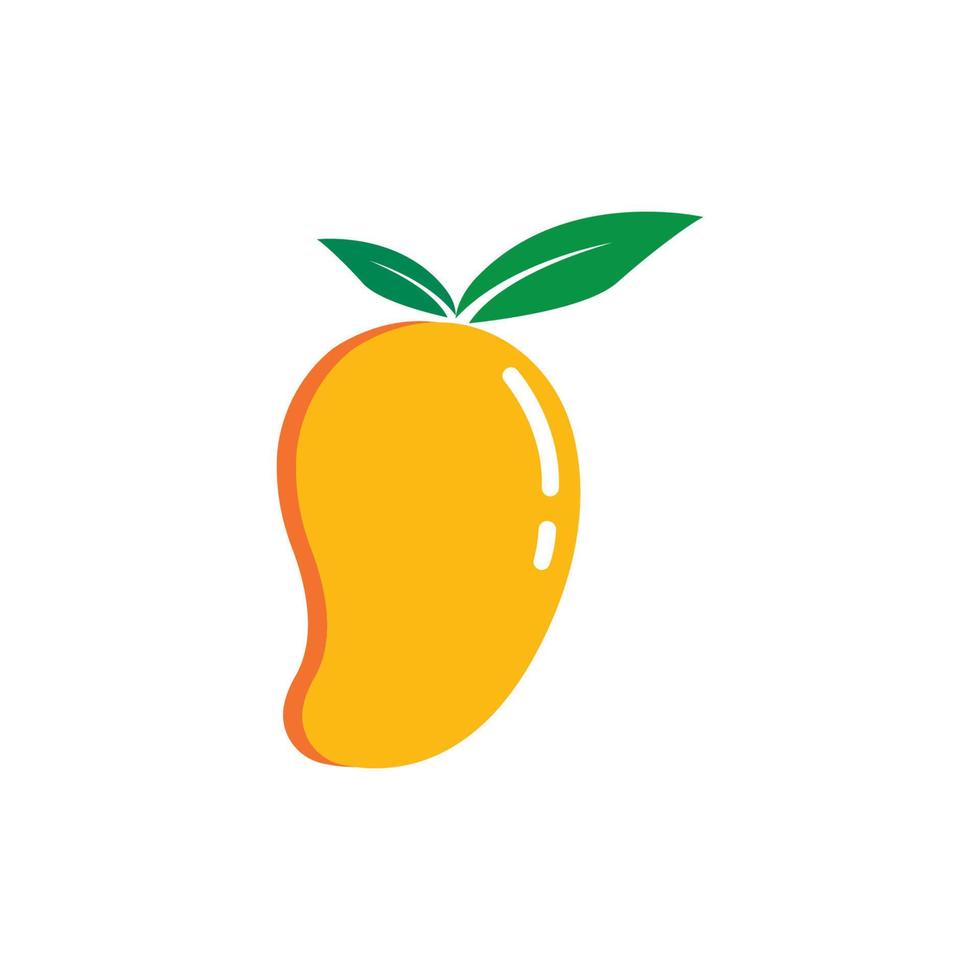 Mango vector icon. illustration logo