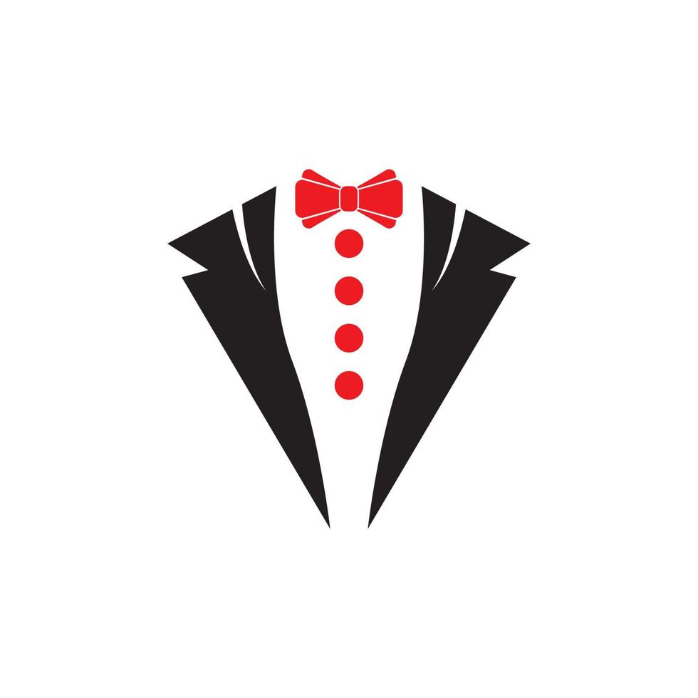 necktie icon logo vector design