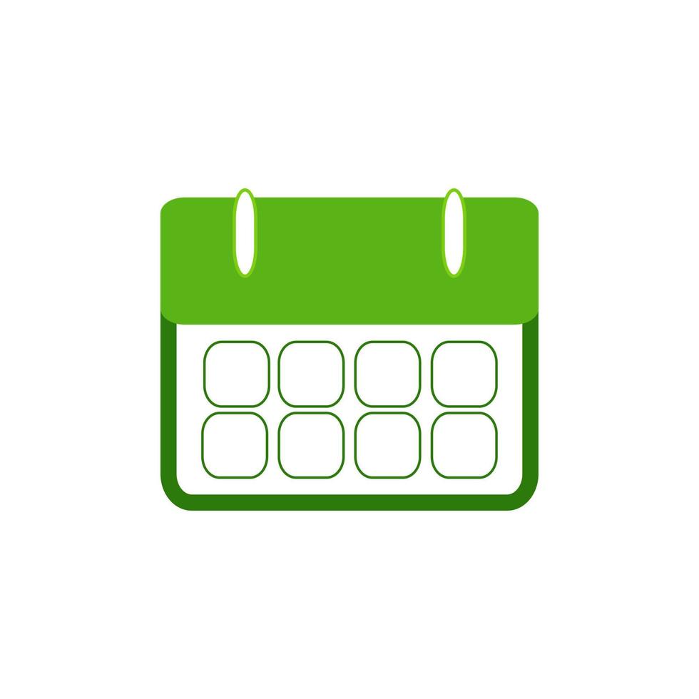 icono de vector de callender para negocios