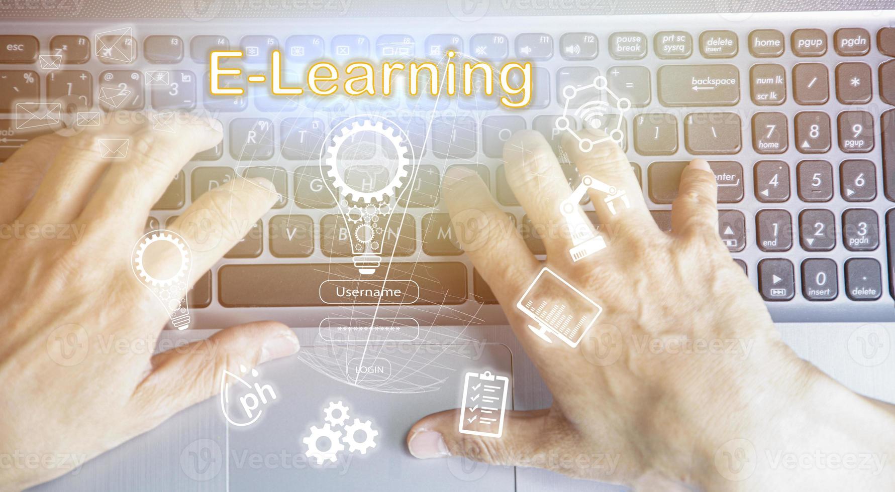 E-Learning, Internet Technology Education, Webinars, Course Concepts. photo