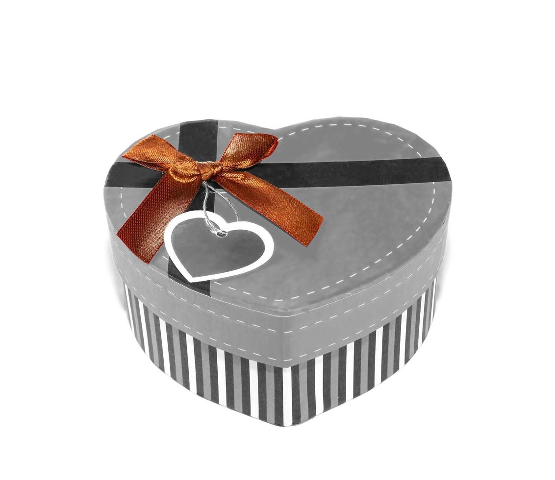 Gray Heart-shaped box photo