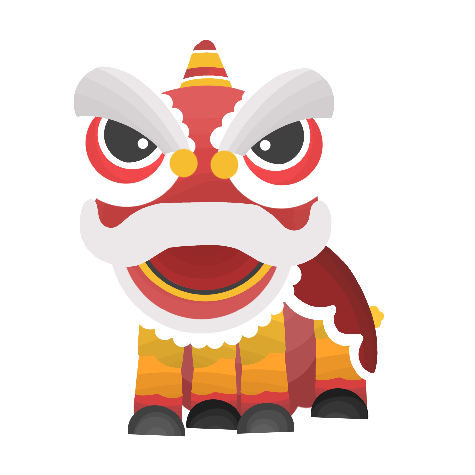 Free lion dance in Chinese new year 14322822 PNG with Transparent Background Free lion dance in Chinese new year 14322822 PNG with Transparent Background