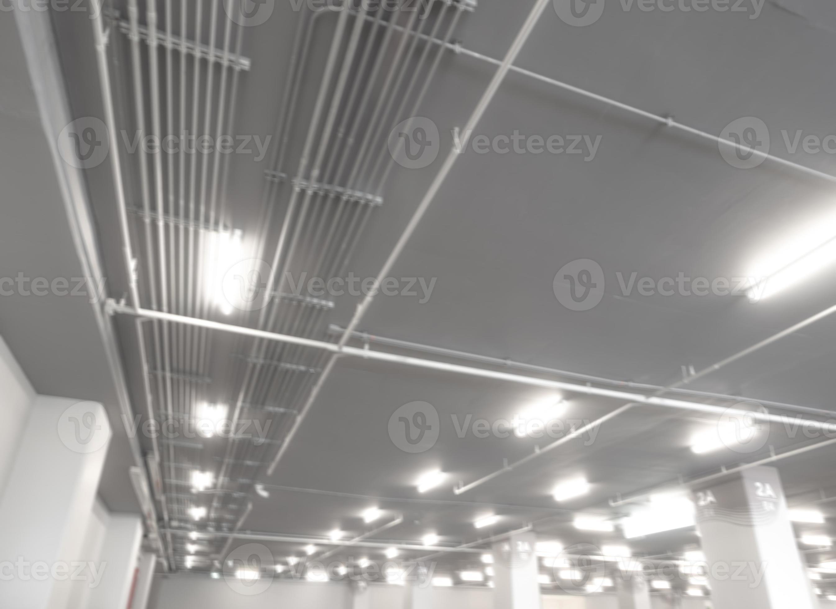 Installation of Electrical metallic conduits on the ceiling 14323159 Stock Photo at Vecteezy