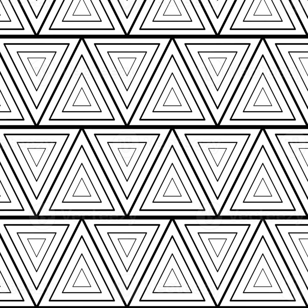 Creative Seamless Pattern For Coloring Page And Coloring Book photo
