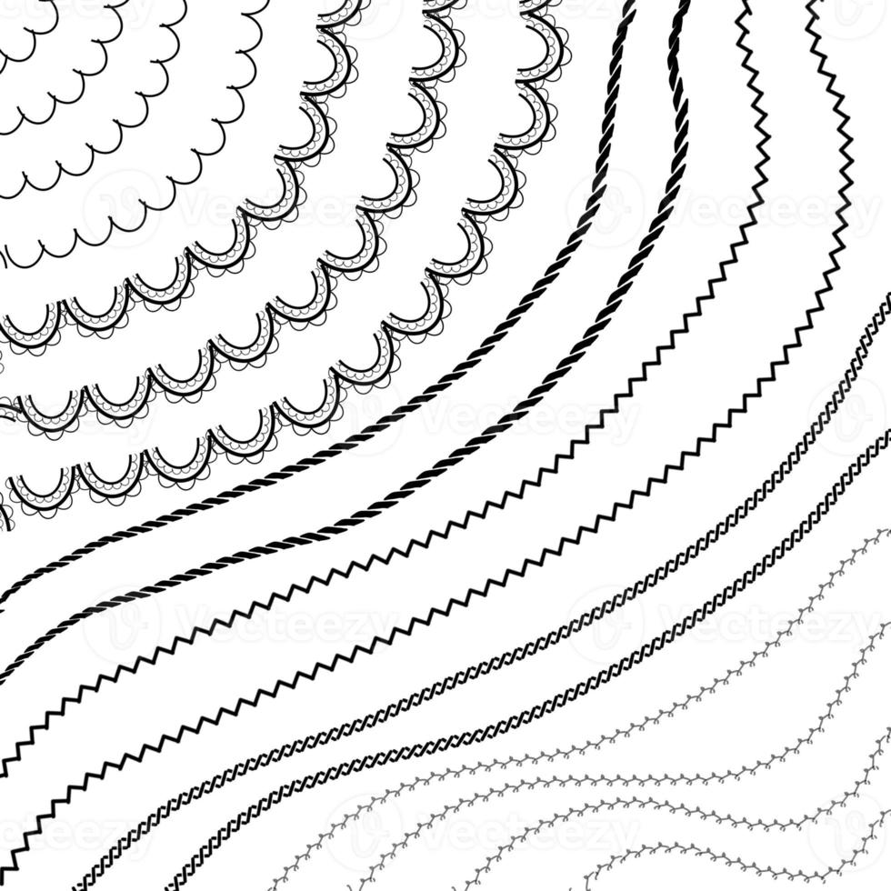 Creative Seamless Pattern For Coloring Page And Coloring Book photo
