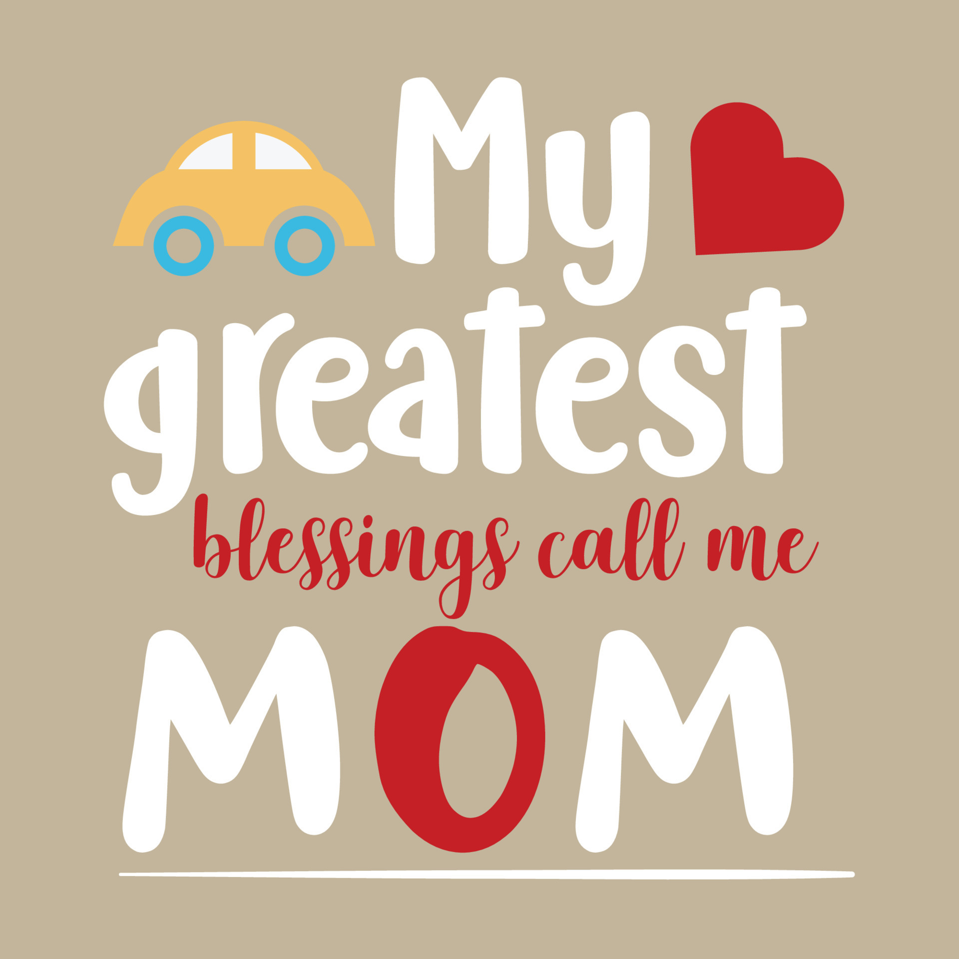 My greatest blessing call m mom Worlds best mom Mothers day card, T Shirt  Design, Moms life, motherhood poster. Funny hand drawn calligraphy text  14324111 Vector Art at Vecteezy