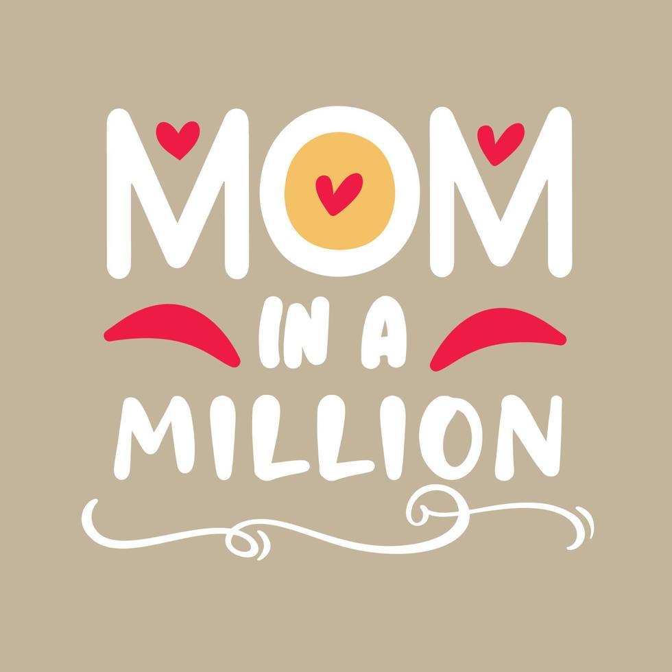 tarjeta del día de la madre de la maternidad, diseño de camisetas, vida de las madres, afiche de la maternidad. divertido texto de caligrafía dibujado a mano vector
