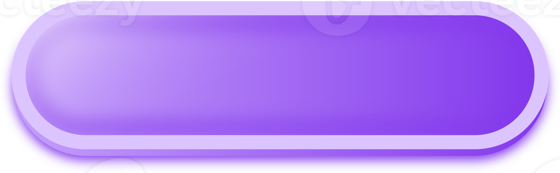 Rectangle shape buttons in purple colors. User interface element illustration. png