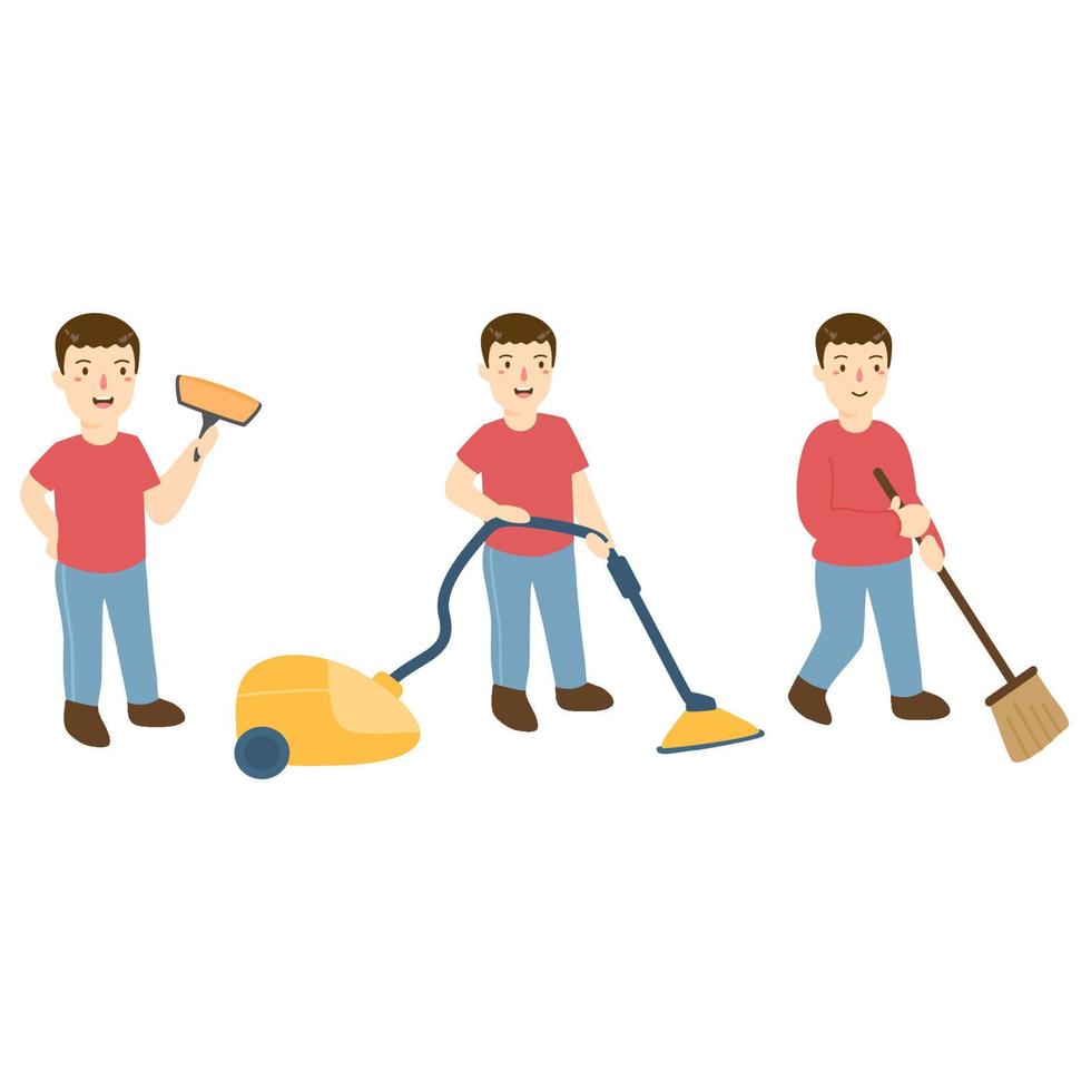 Professional cleaning service vector