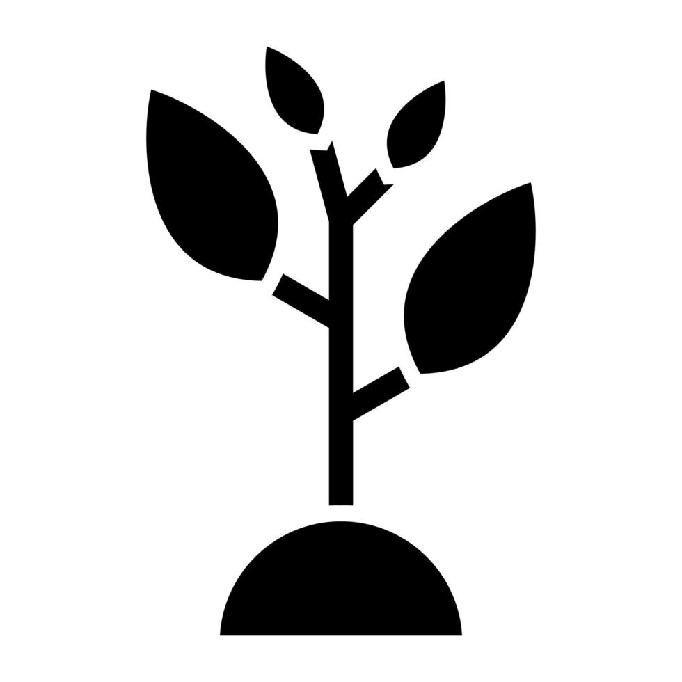 Plant Icon Style vector