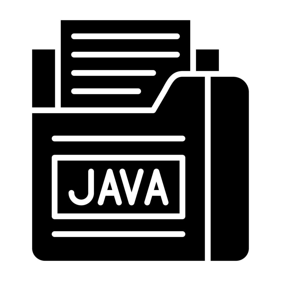 estilo de icono de archivo javascript vector