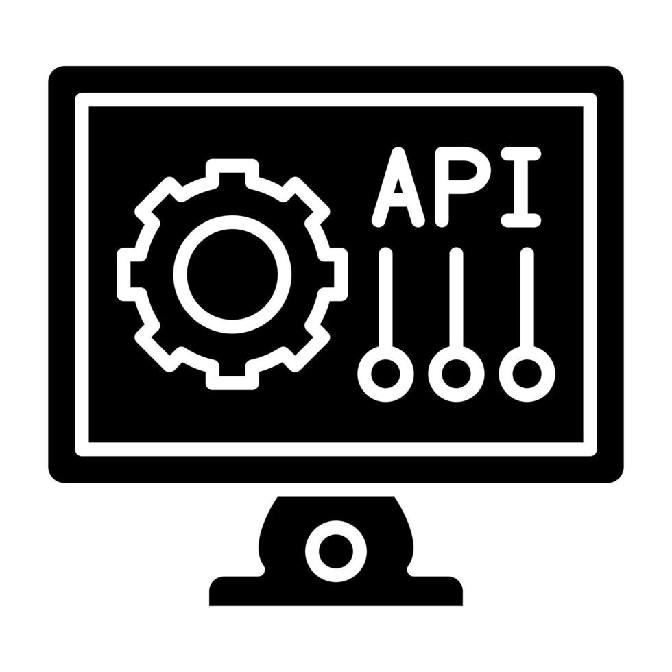 API Icon Style 14325514 Vector Art at Vecteezy