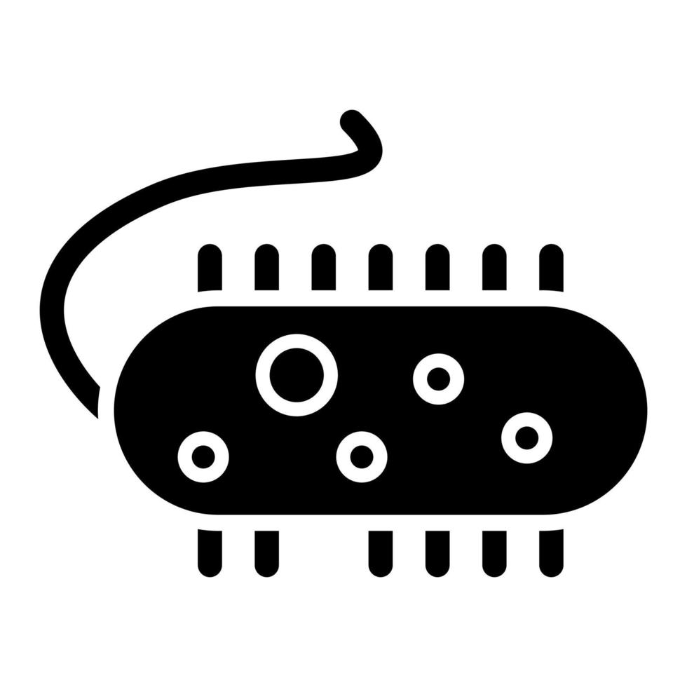 Bacteria Icon Style vector