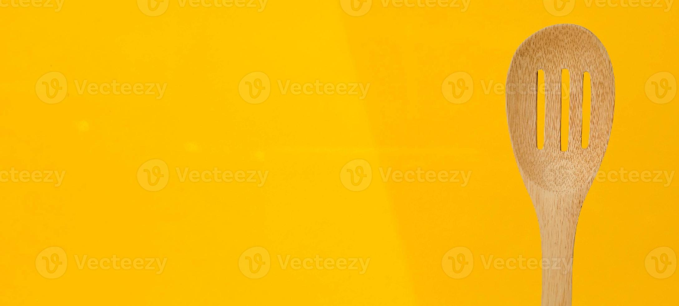 chocolate chip cookies with vanilla on yellow background photo