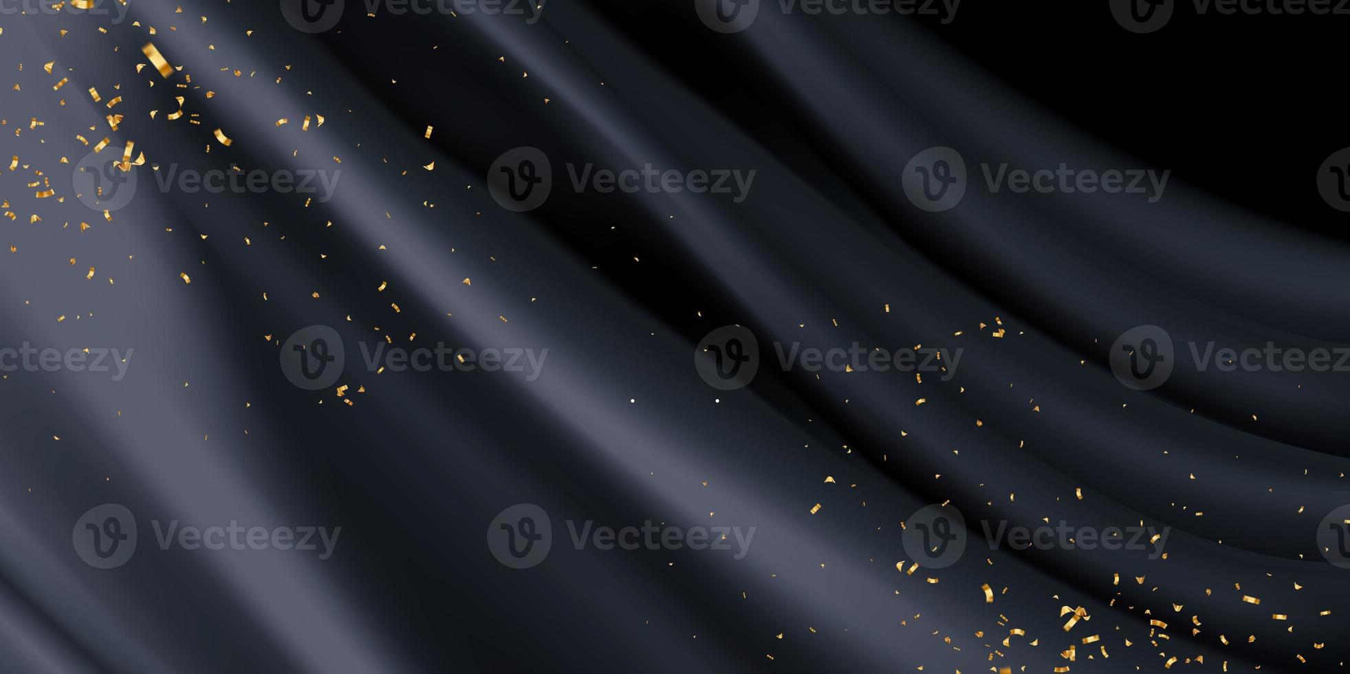 black and gold glitter abstract background - 5 photo