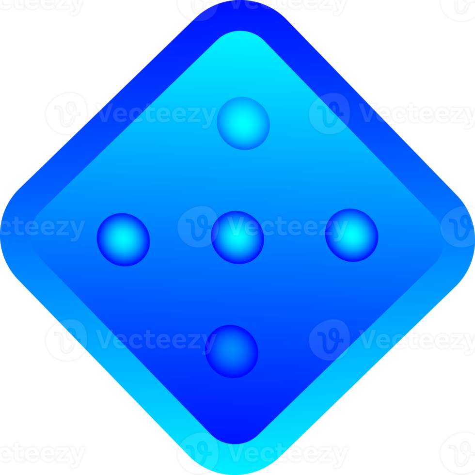 Domino-Spiel spielen helle bunte Zahlensymbol für dekorativen Hintergrund png