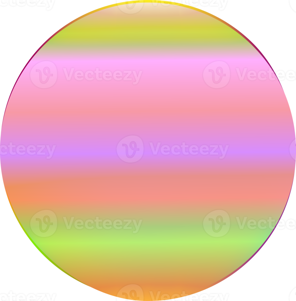 Circle ball fantasy rainbow sphere for decorative web backgrounds banner sticker label backdrop png