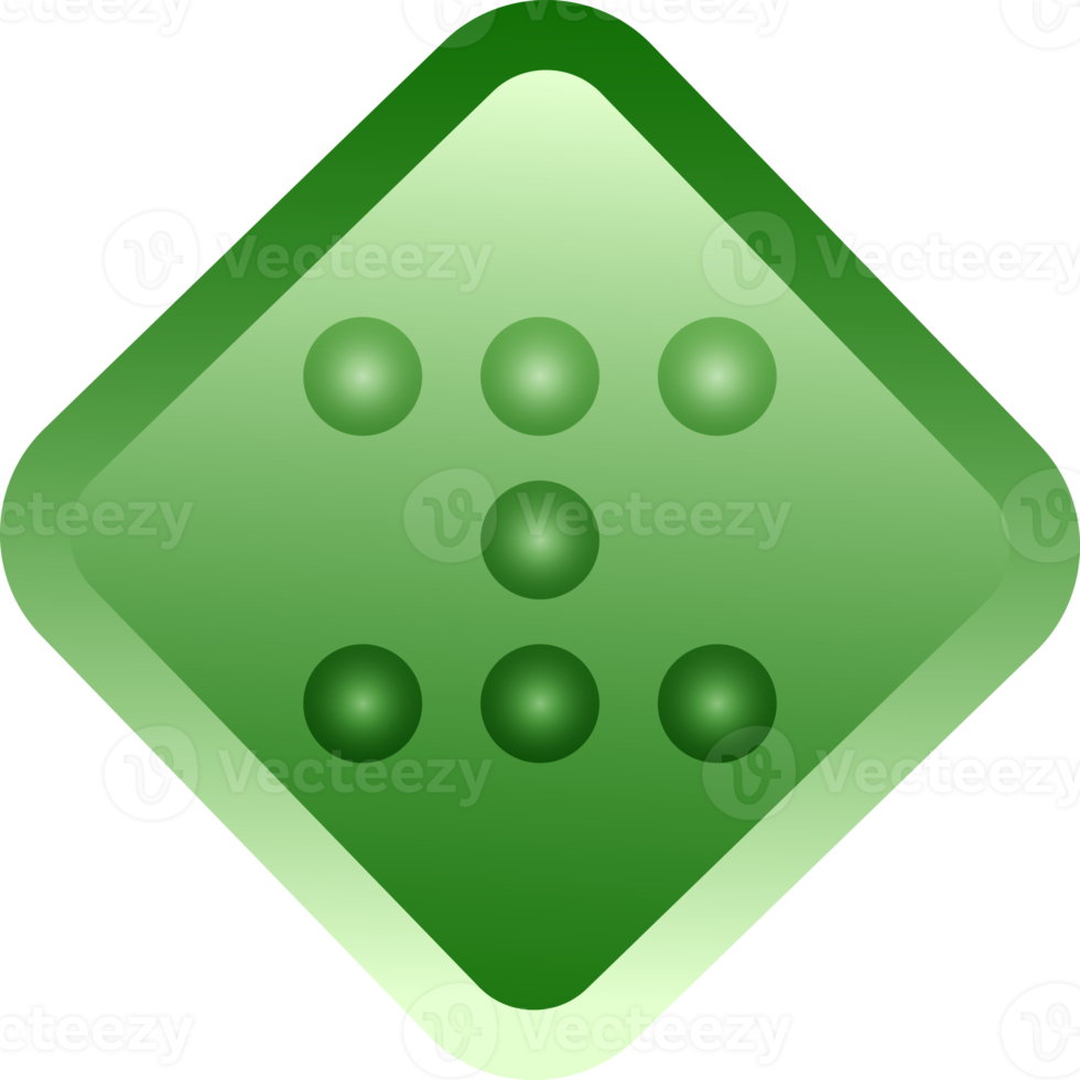 domino spel Speel helder kleurrijk aantal icoon voor decoratief achtergrond png