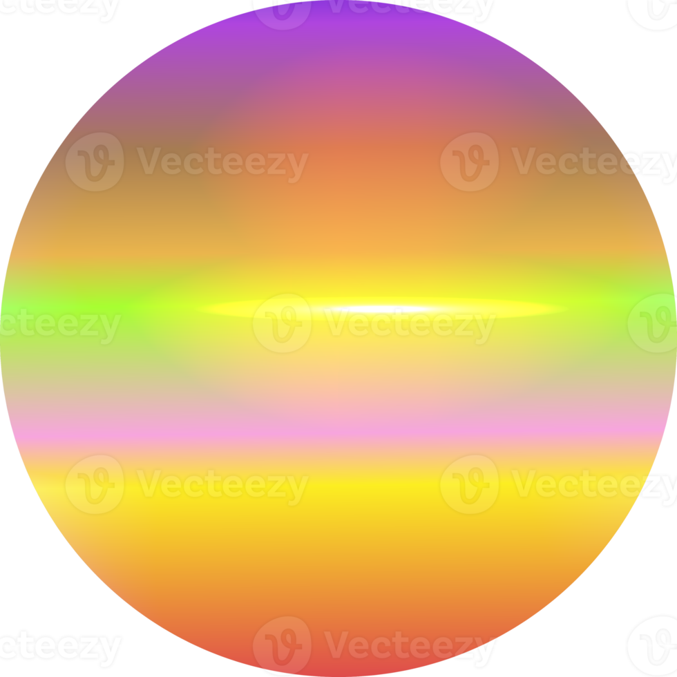 Circle ball fantasy rainbow sphere for decorative web backgrounds banner sticker label backdrop png
