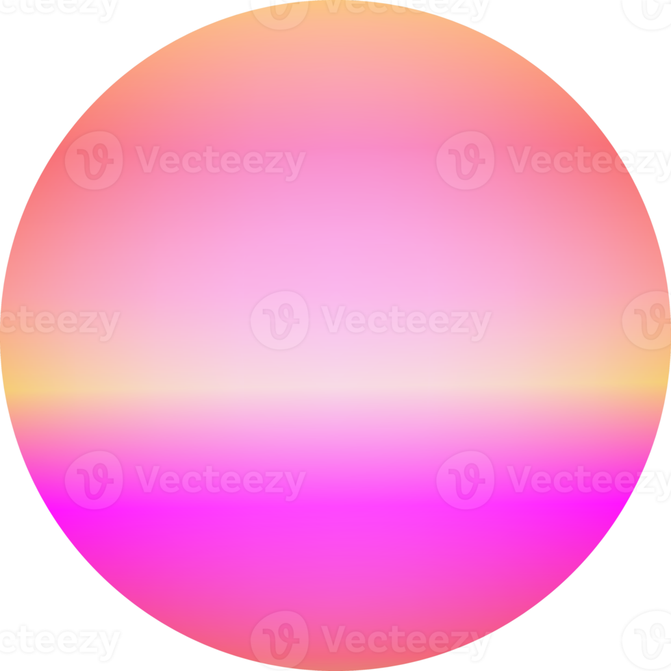 Circle ball fantasy rainbow sphere for decorative web backgrounds banner sticker label backdrop png