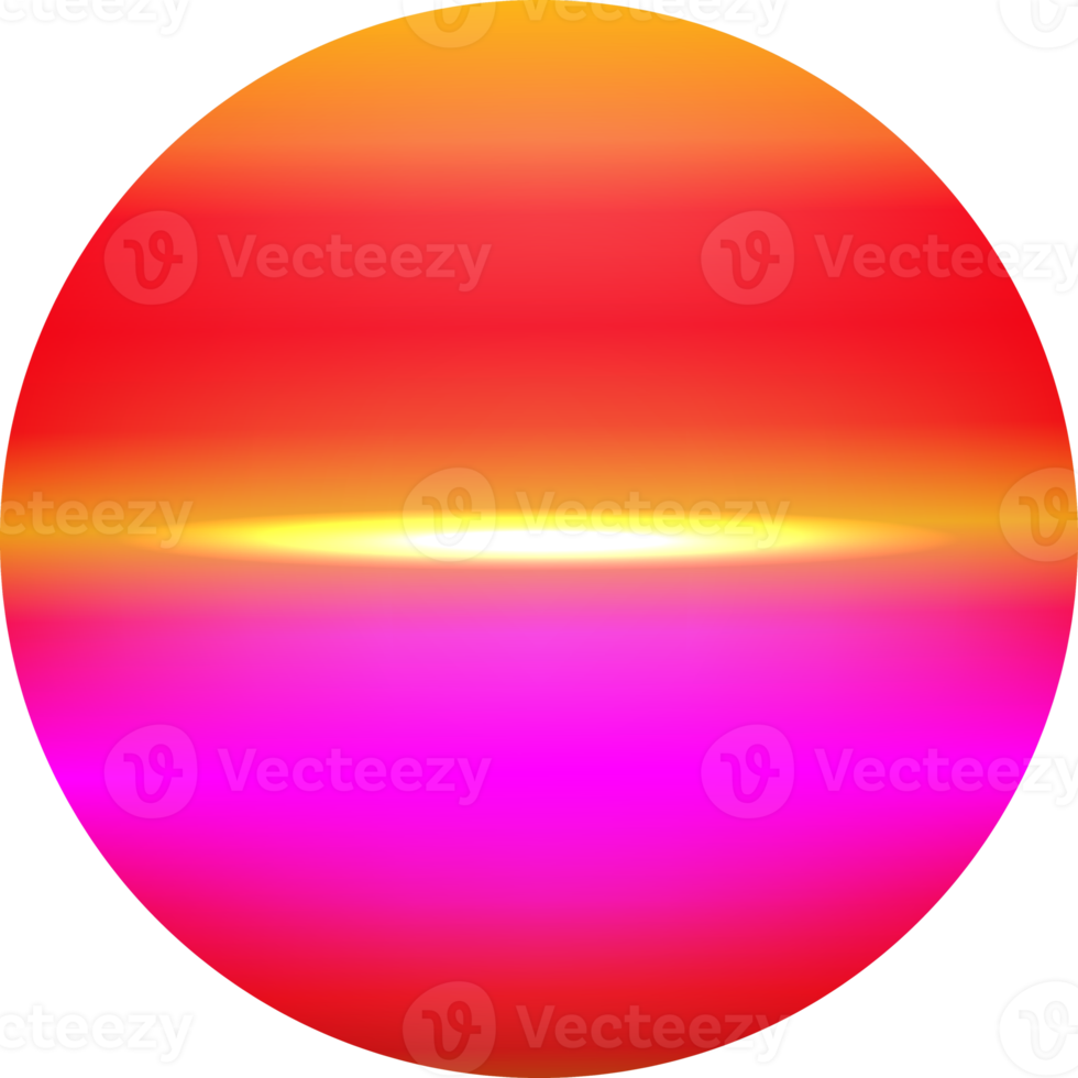 Circle ball fantasy rainbow sphere for decorative web backgrounds banner sticker label backdrop png