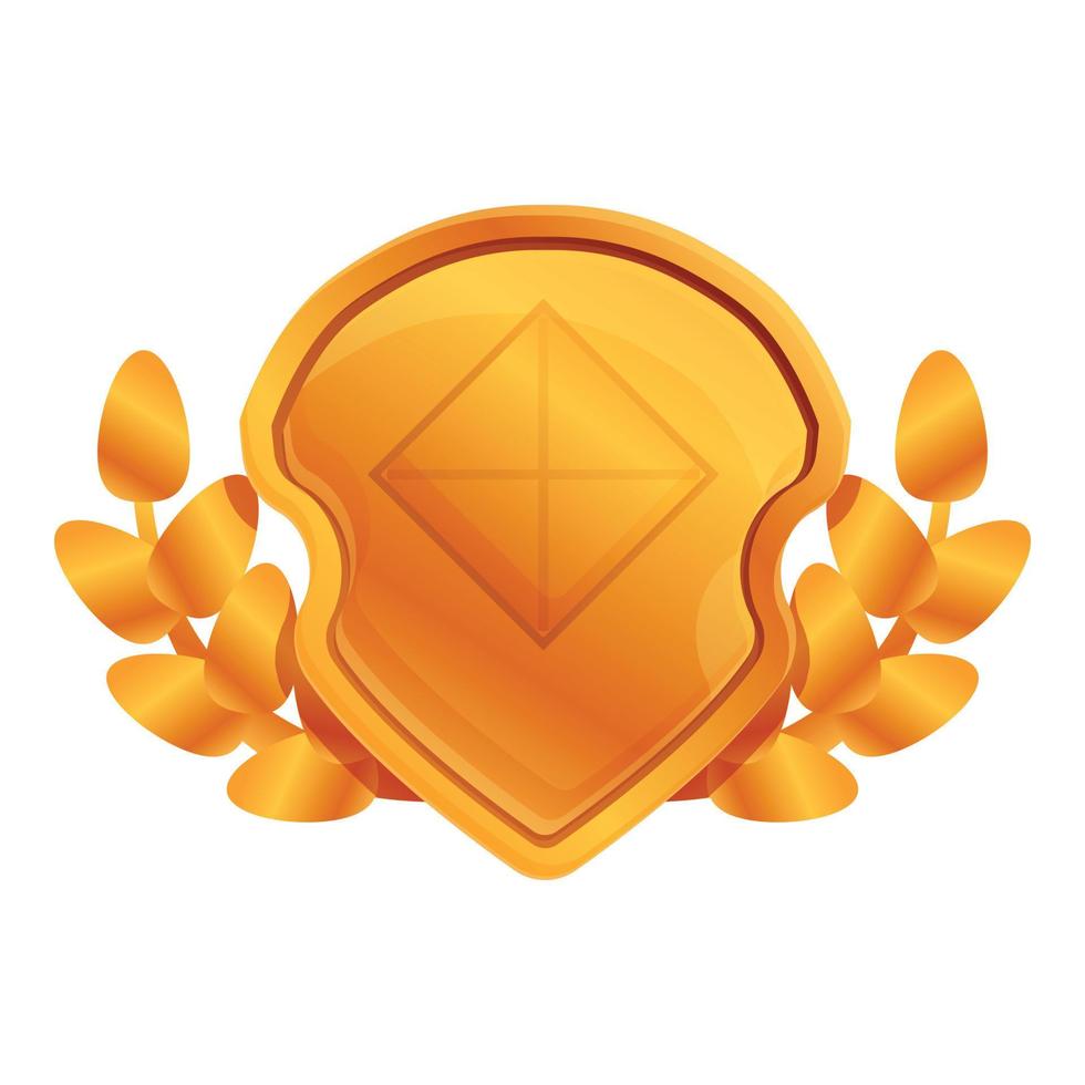 Ranking premium icon, cartoon style vector