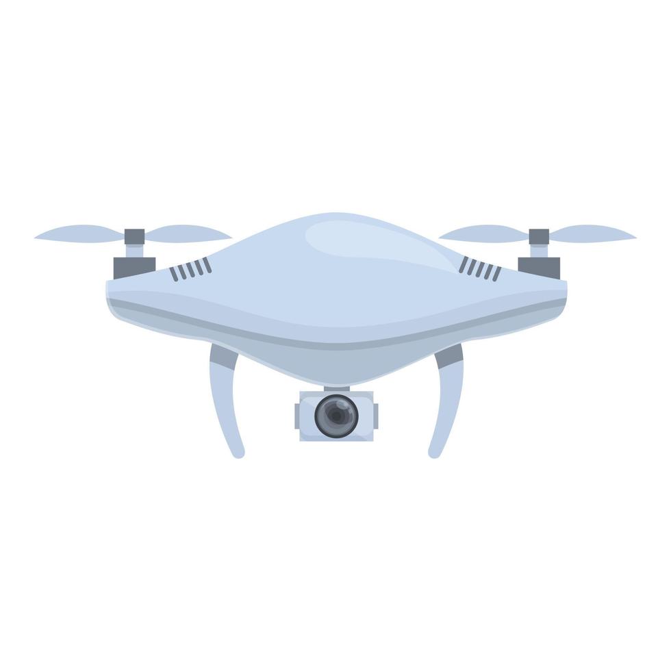 Drone videography icon cartoon vector. Aerial camera vector