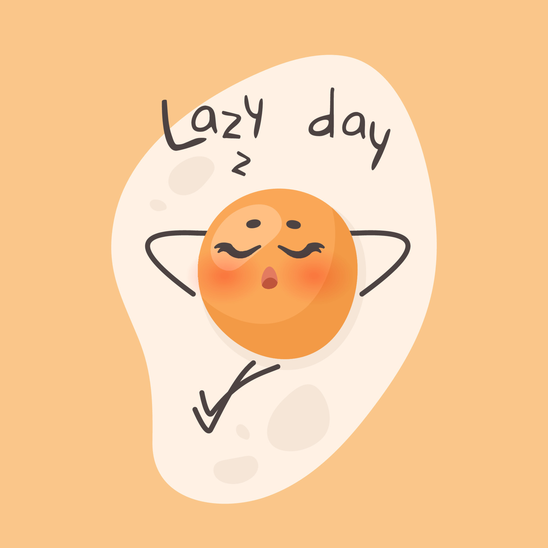 Adorable funny egg sleeping. Comic cartoon character in relaxed pose. Cute napping face with slogan Lazy day. Vector flat illustration 14328399 Vector Art at Vecteezy Adorable funny egg sleeping. Comic cartoon character in relaxed pose. Cute napping face with slogan Lazy day. Vector flat illustration 14328399 Vector Art at Vecteezy
