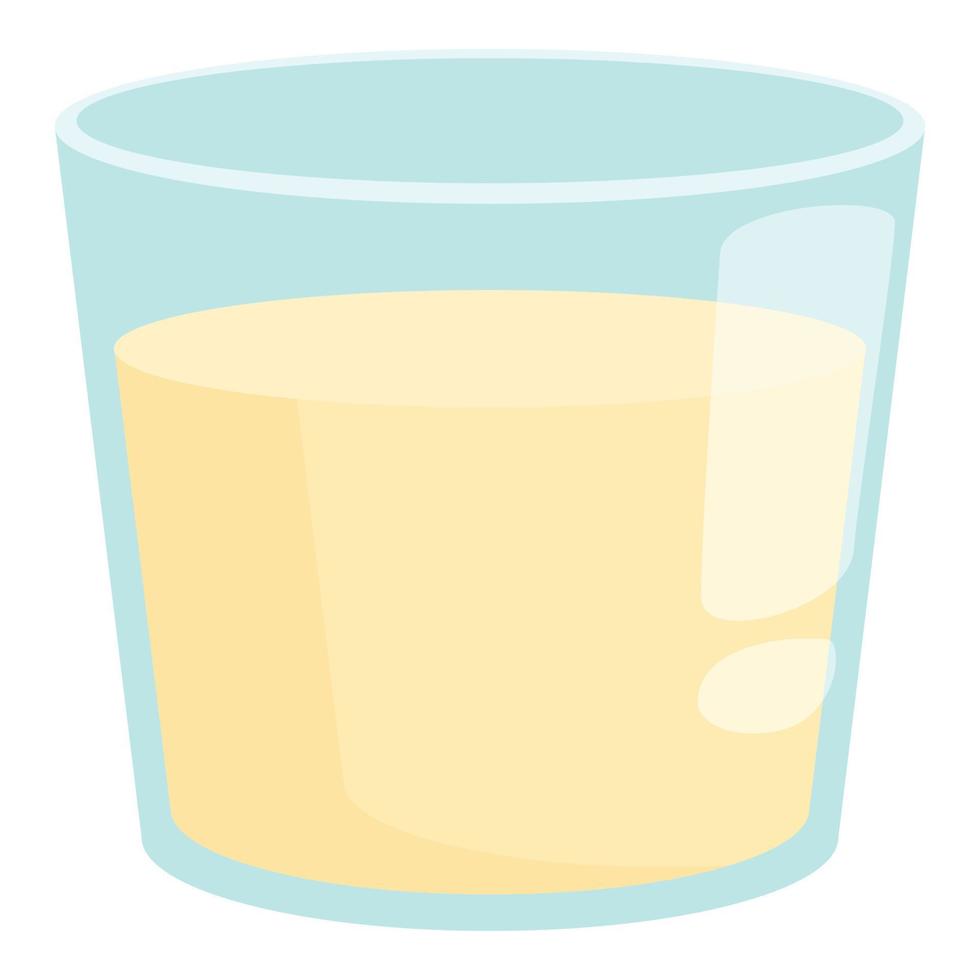 Vegetable milk icon cartoon vector. Soy drink vector