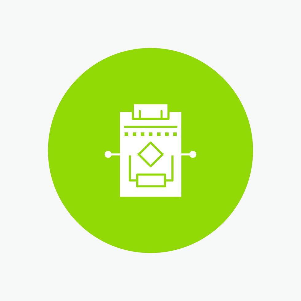 Workflow Network Process Settings vector