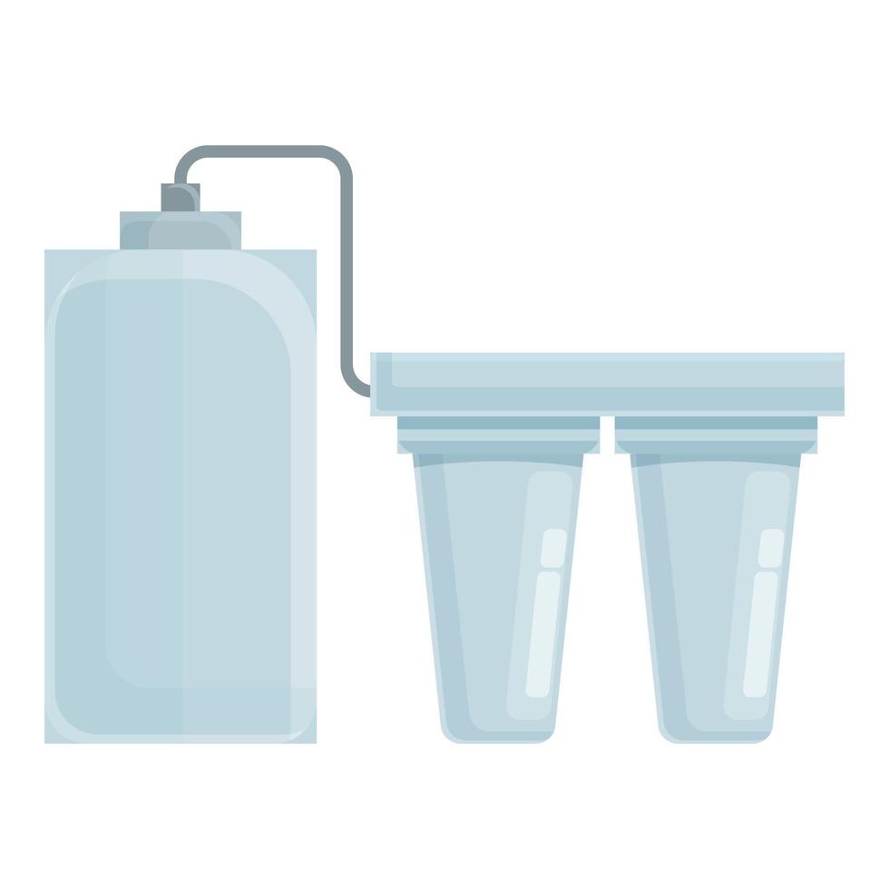 vector de dibujos animados de icono de tratamiento de ósmosis. sistema de agua