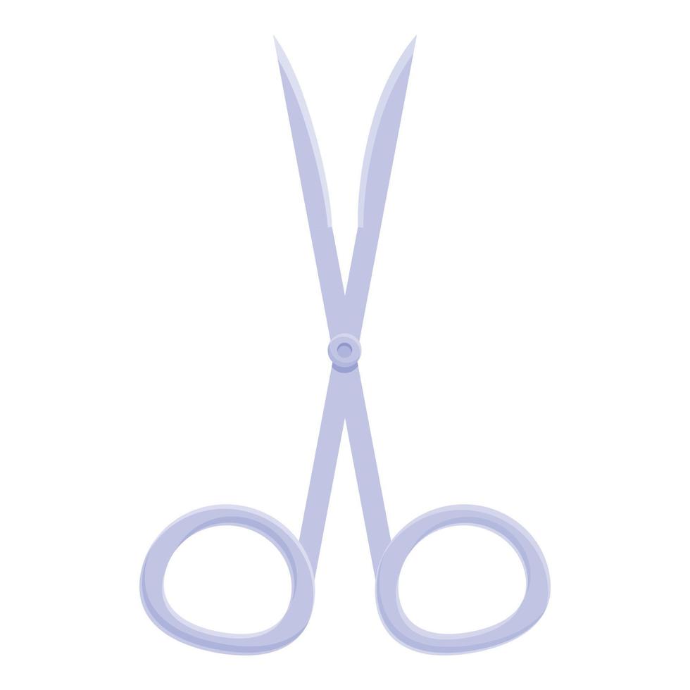 Contraception scissors icon cartoon vector. Disease control vector