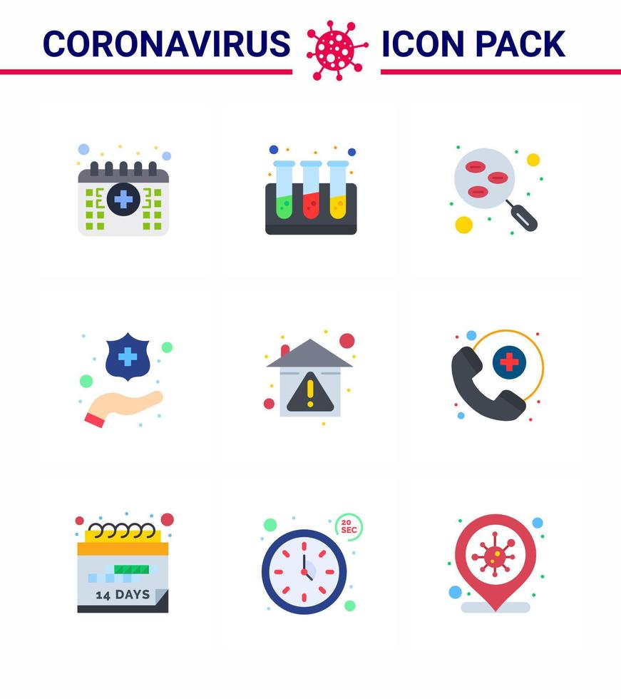 prevención del virus corona covid19 consejos para evitar lesiones 9 icono de color plano para la presentación prevenir el lavado de laboratorio doméstico proteger las manos coronavirus viral 2019nov elementos de diseño de vectores de enfermedades