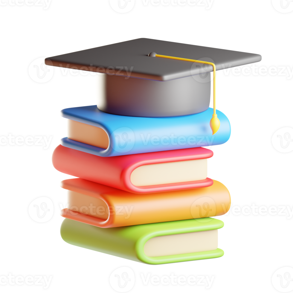 Graduated 3d illustration png