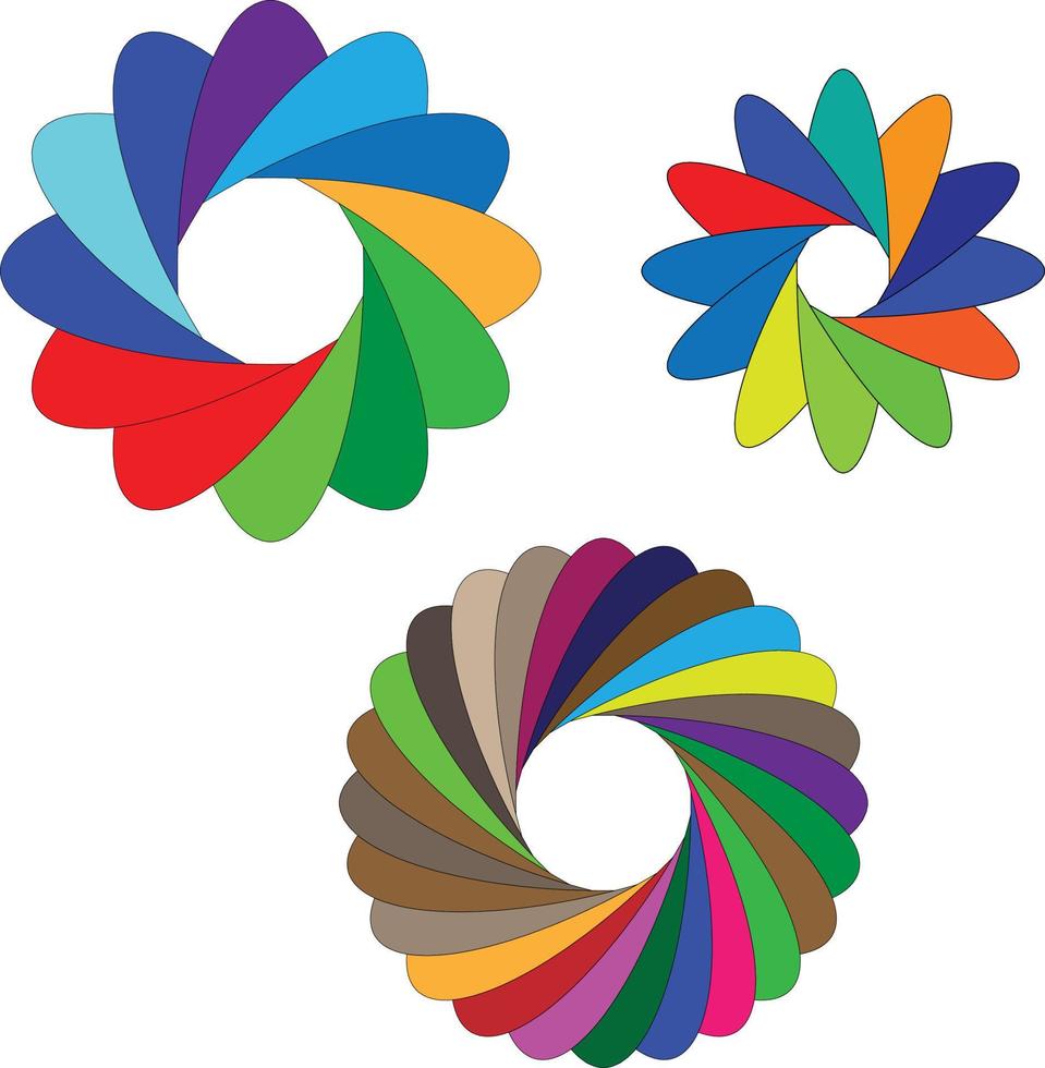 flower vector art shape