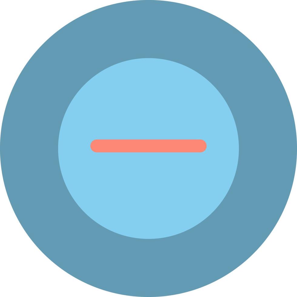 No Add Less  Flat Color Icon Vector icon banner Template