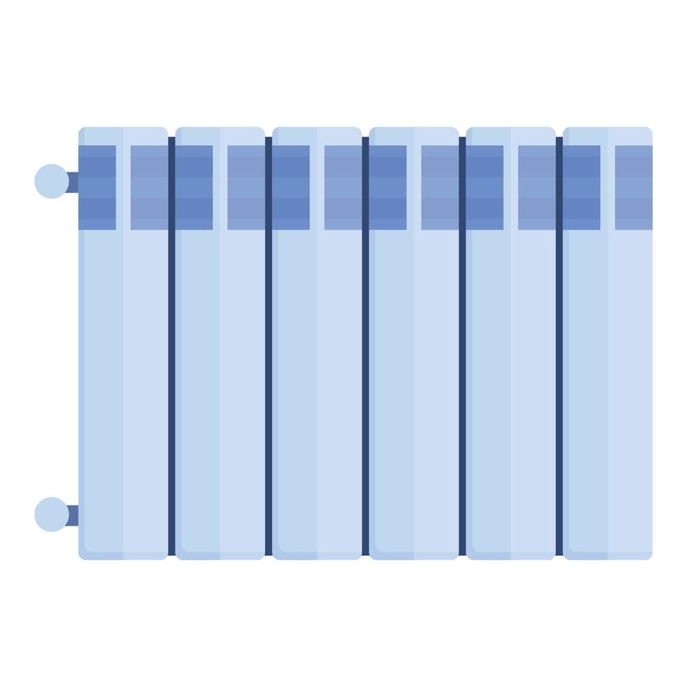 Heater radiator icon cartoon vector. Electric convector vector