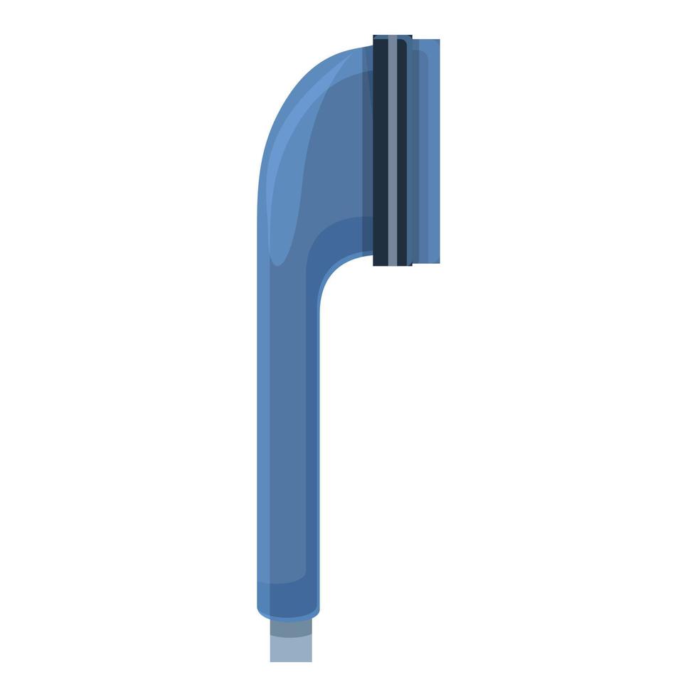 Broken shower icon, cartoon style vector