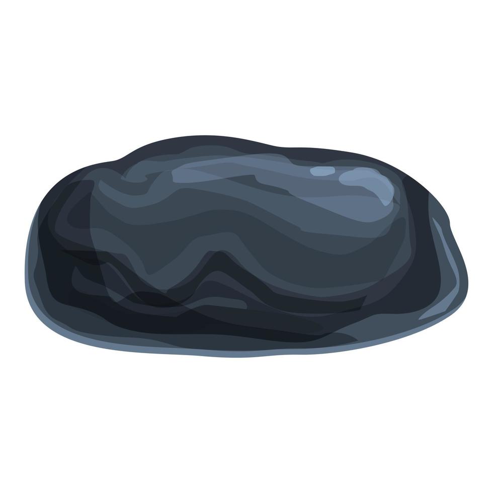 Fresh dry plum icon cartoon vector. Food prune vector