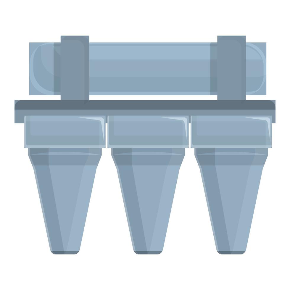 Osmosis purification icon cartoon vector. Water system vector