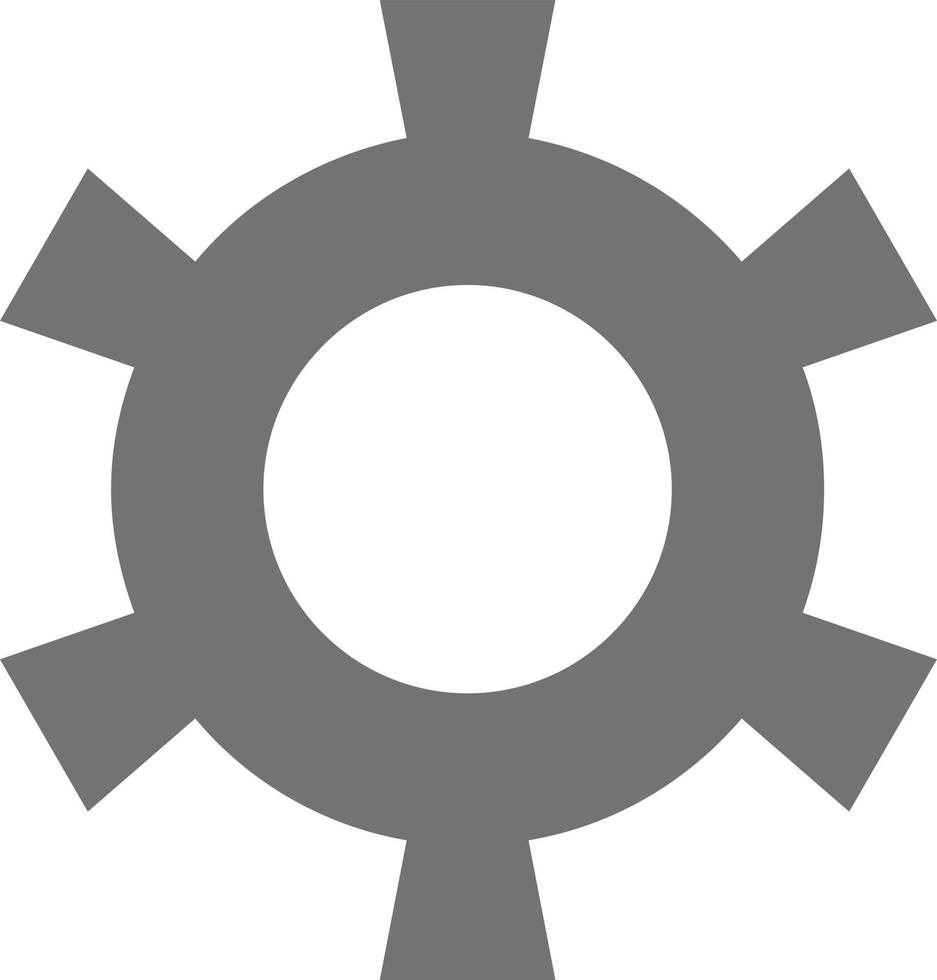 Cog Gear Setting  Flat Color Icon Vector icon banner Template