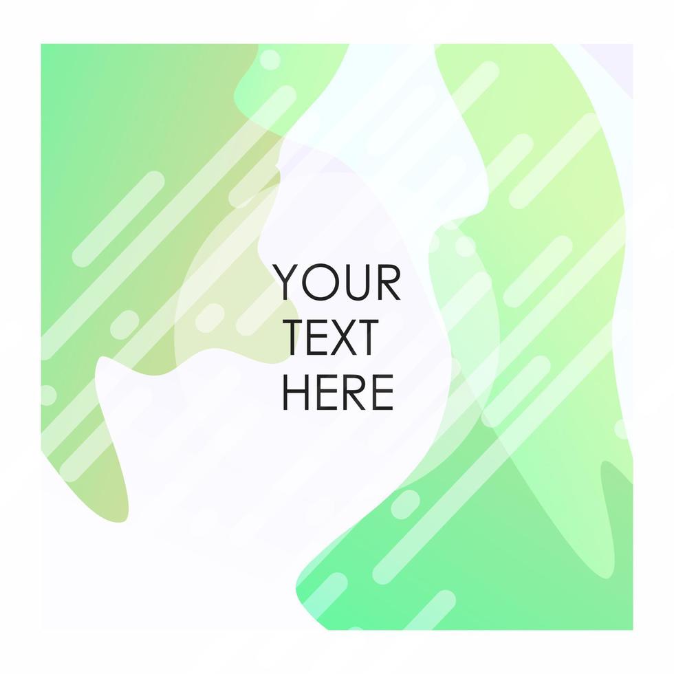 Colorful background with typography vector