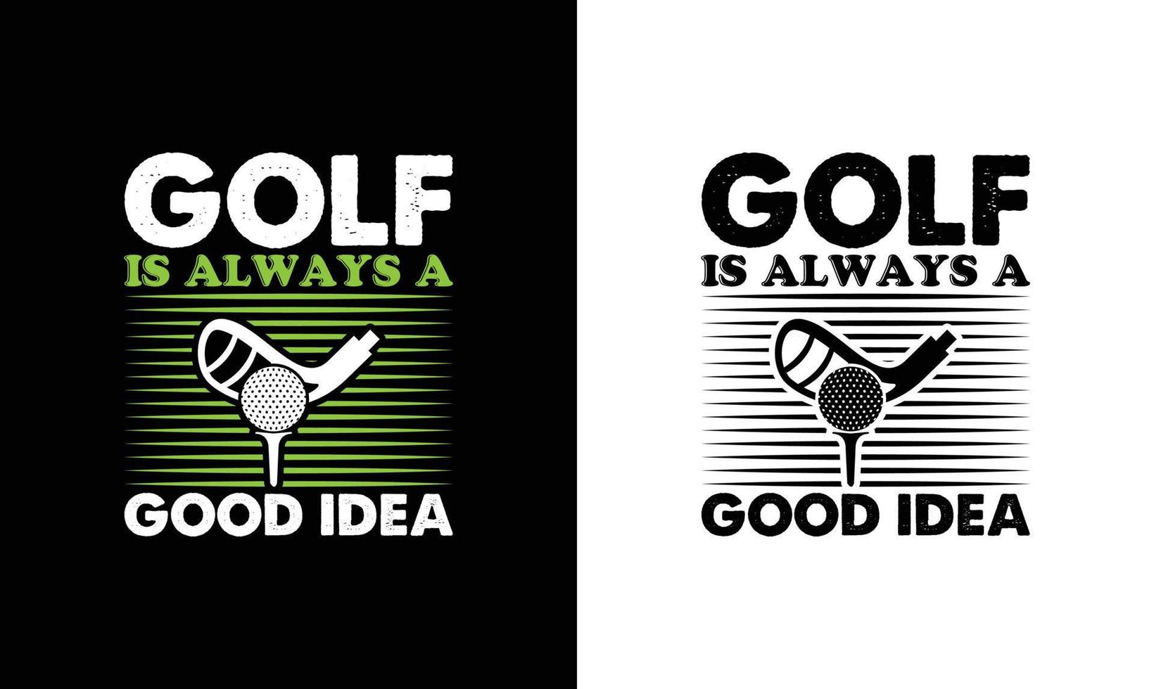 Golf Quote T shirt design, typography vector