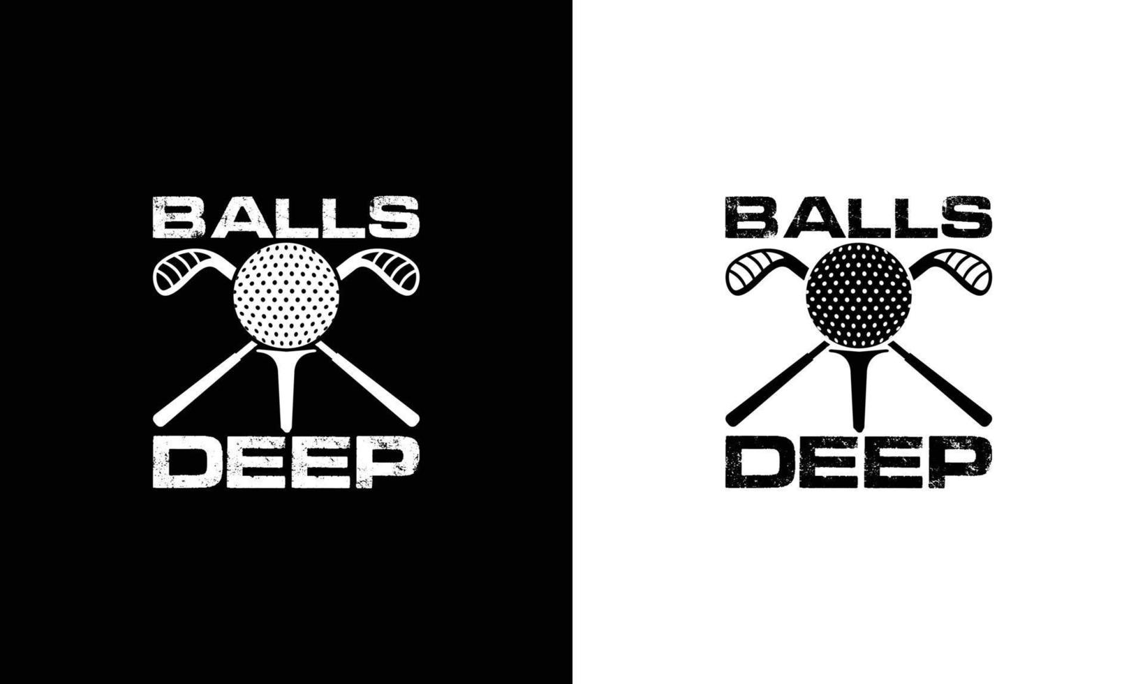 diseño de camiseta de cita de golf, tipografía vector