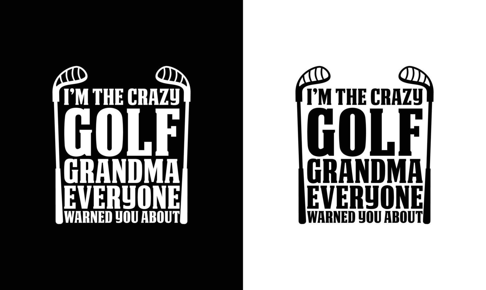 Golf Quote T shirt design, typography vector