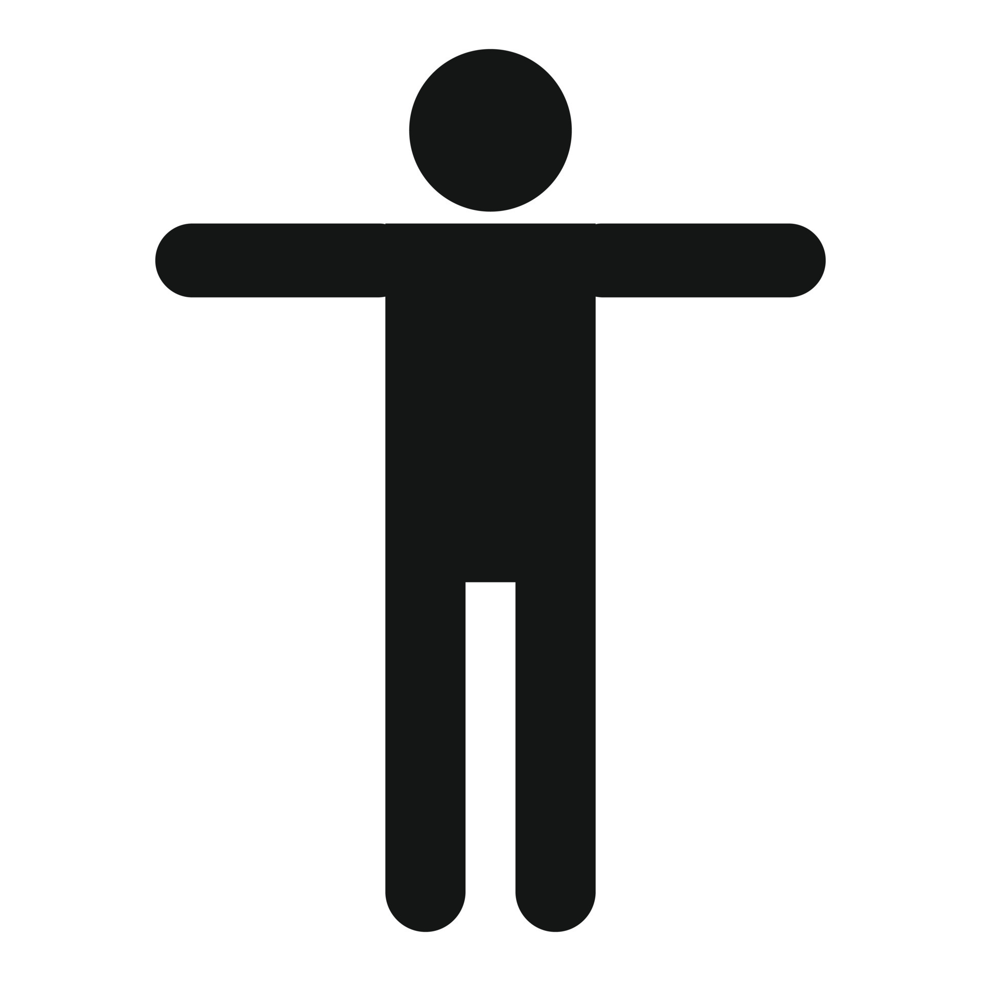 Stick figure stickman icon pictogram vector simple (1386200)