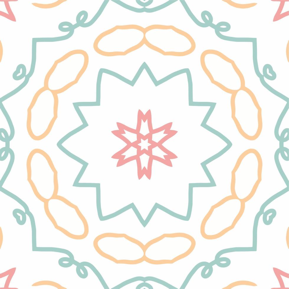 Abstract kaleidoscope background. Beautiful kaleidoscope seamless pattern. Multicolor mosaic texture. Seamless kaleidoscope texture. Unique kaleidoscope design vector
