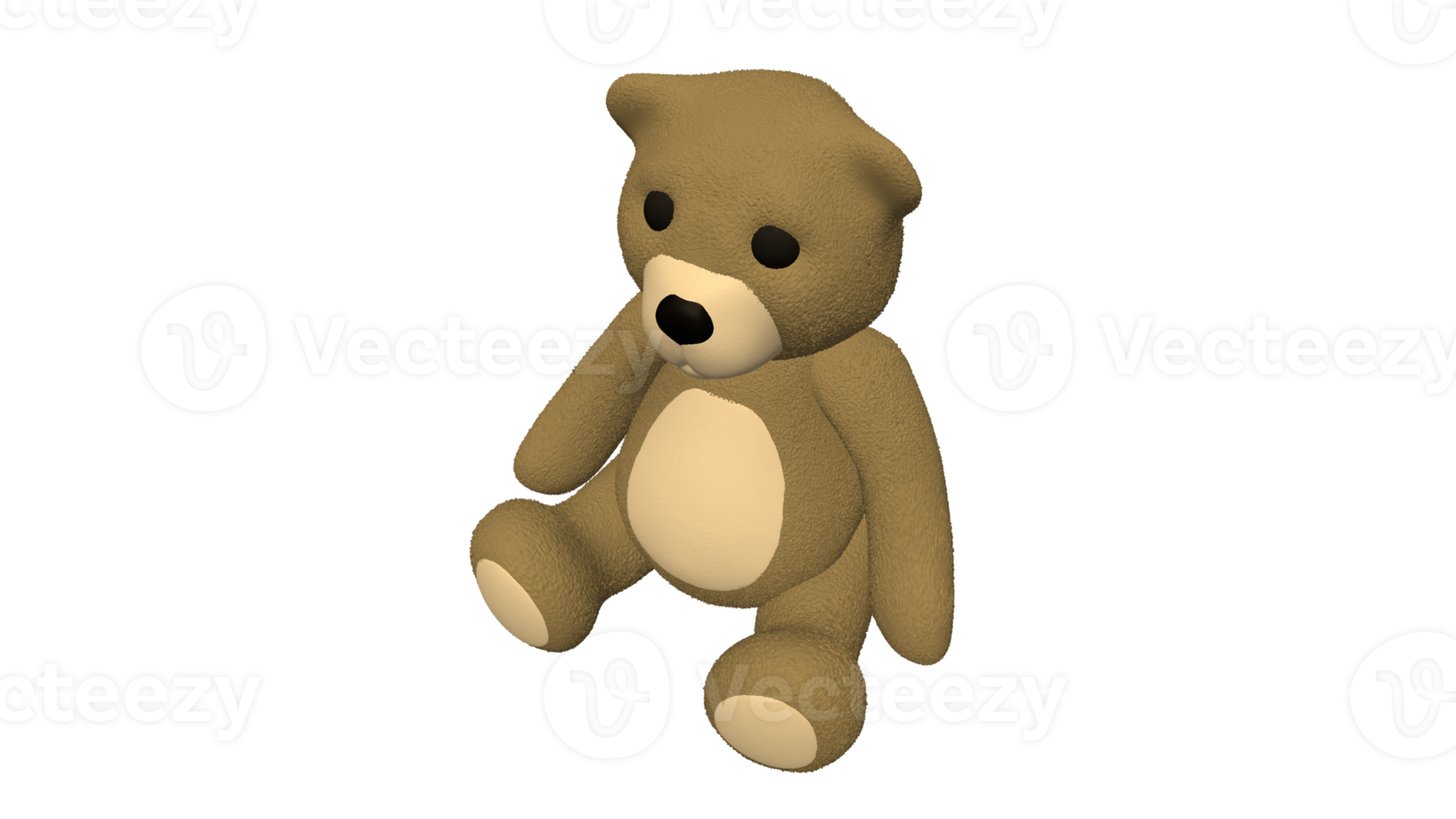 Teddybär Puppe Cartoon 3d png