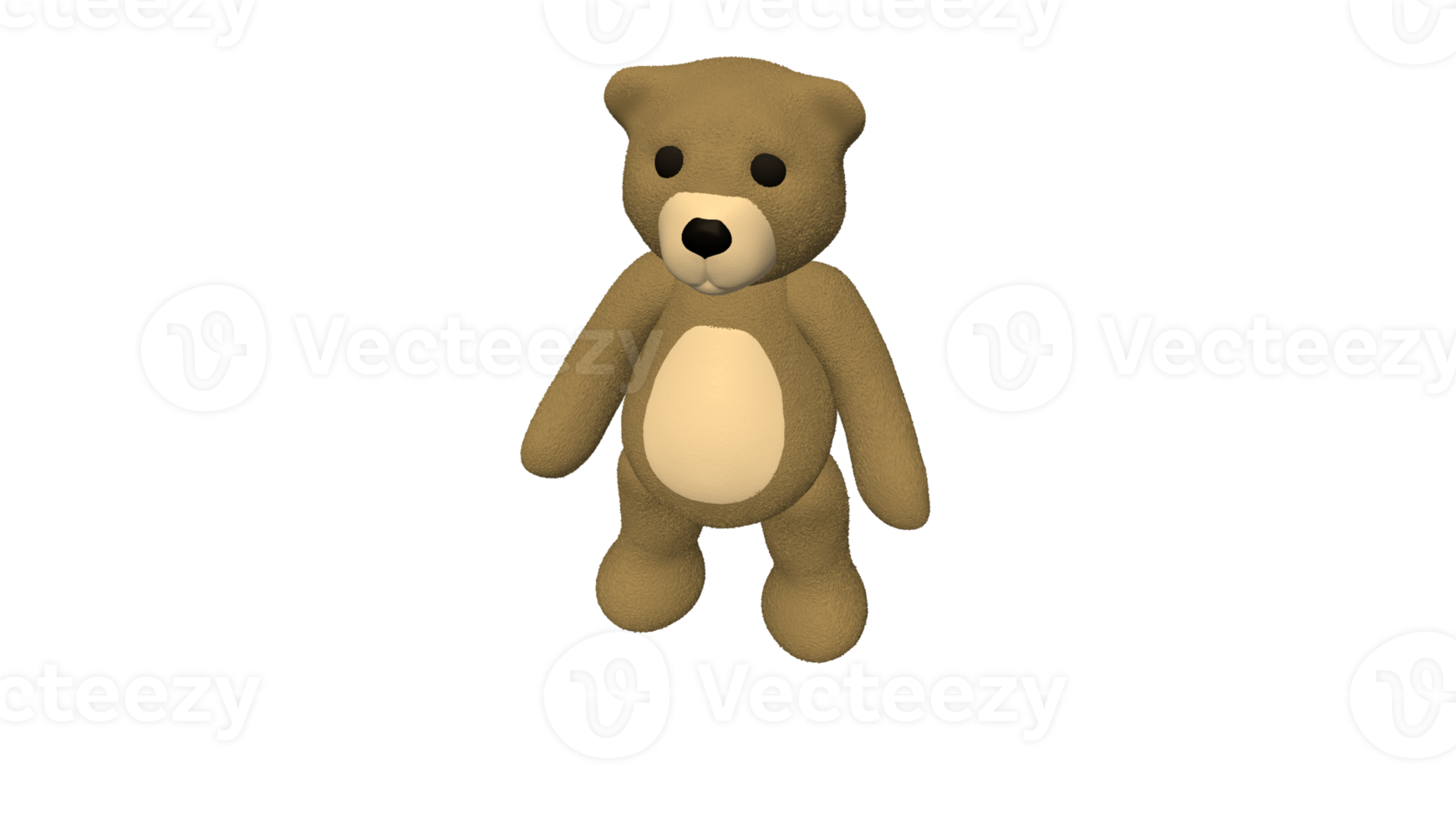 Teddybär Puppe Cartoon 3d png