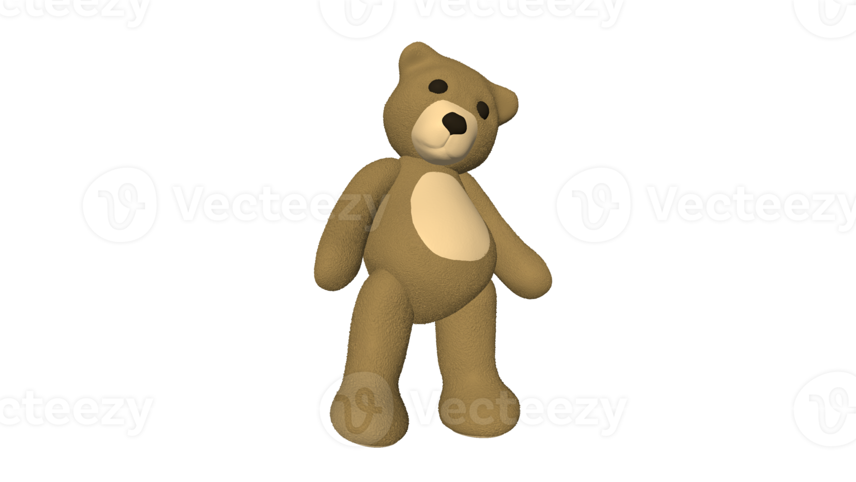 Teddybär Puppe Cartoon 3d png